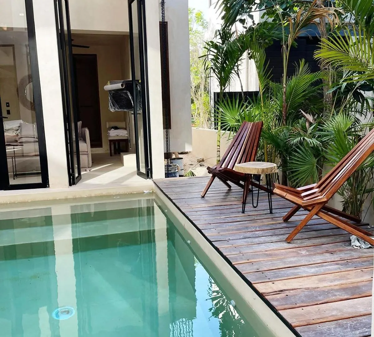בית נופש הוילה Chacalal Tulum Country Club Casa Pokolpok