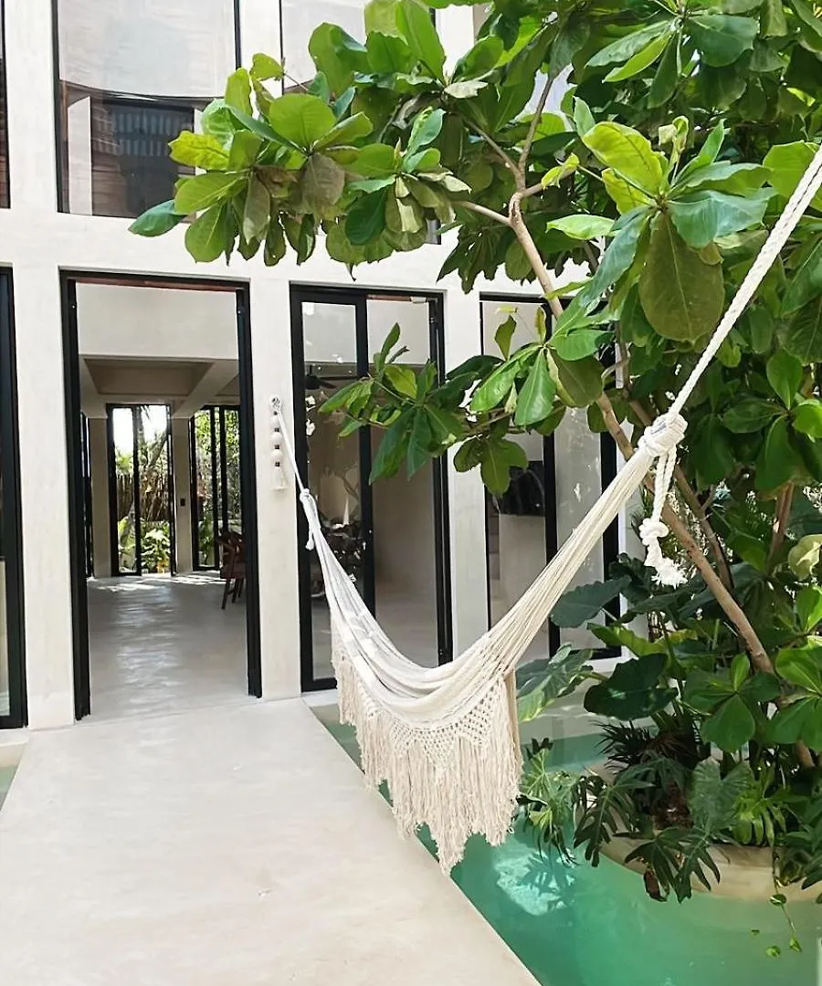 בית נופש הוילה Chacalal Tulum Country Club Casa Pokolpok