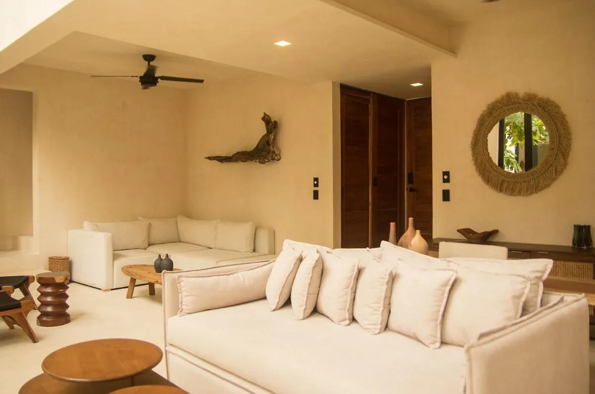 הוילה Chacalal Tulum Country Club Casa Pokolpok