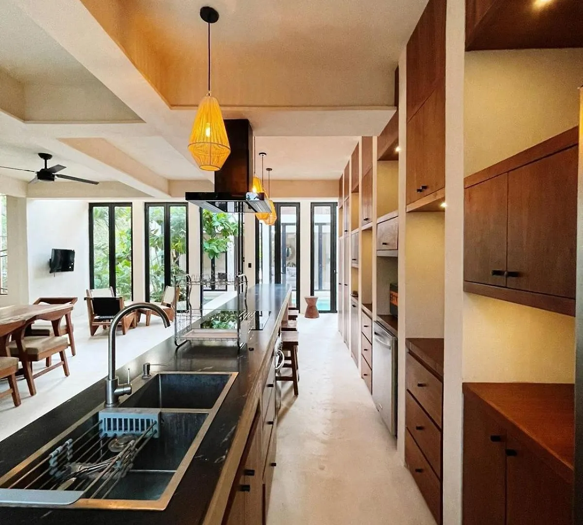 הוילה Chacalal Tulum Country Club Casa Pokolpok מקסיקו