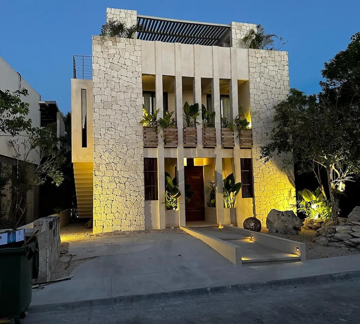 הוילה Chacalal Tulum Country Club Casa Pokolpok