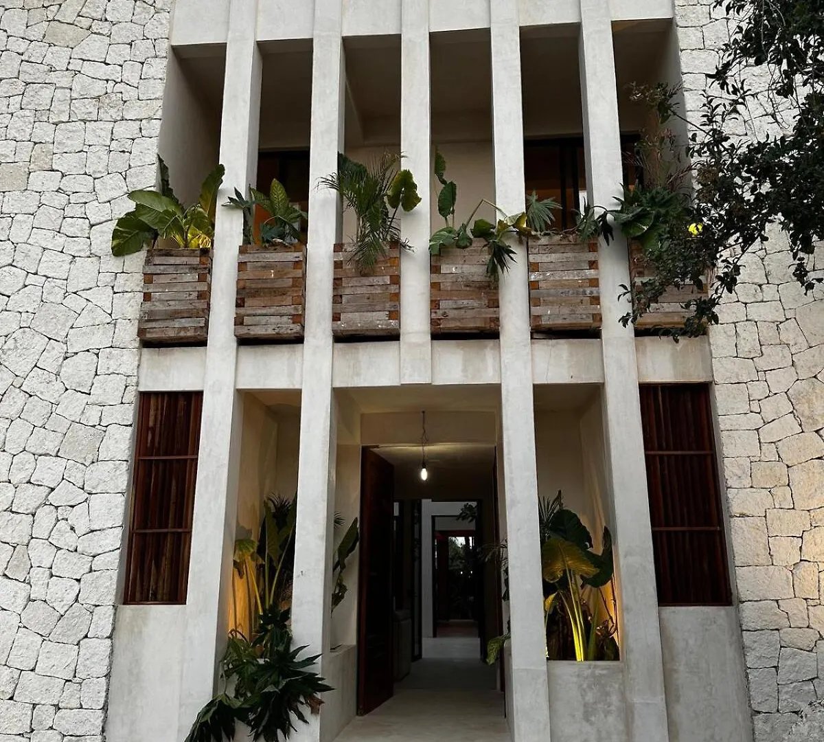 בית נופש הוילה Chacalal Tulum Country Club Casa Pokolpok מקסיקו