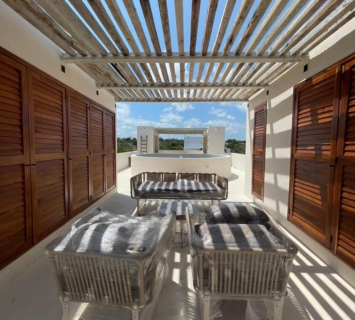 הוילה Chacalal Tulum Country Club Casa Pokolpok 0*,