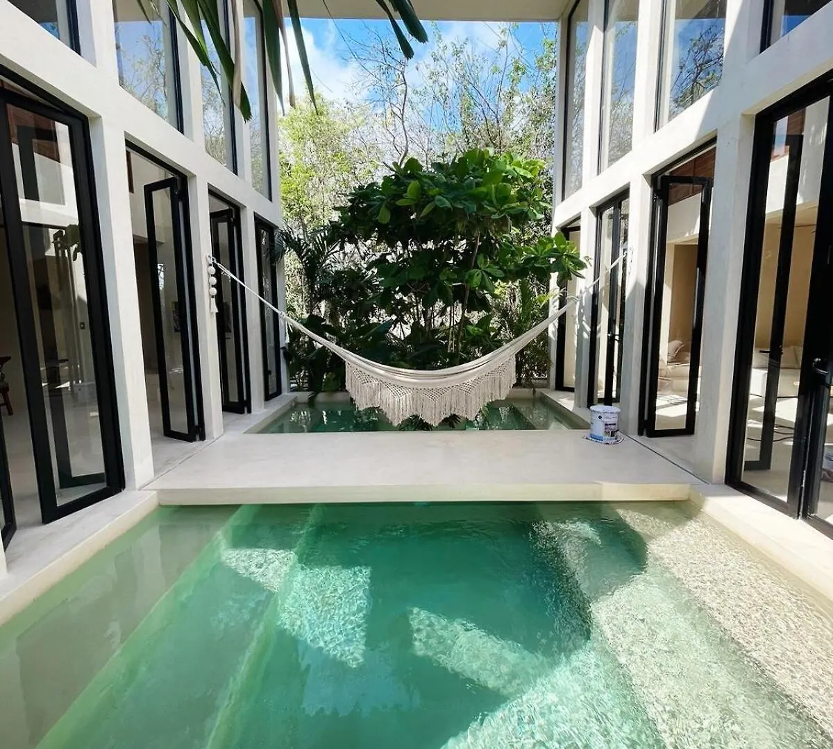 הוילה Chacalal Tulum Country Club Casa Pokolpok
